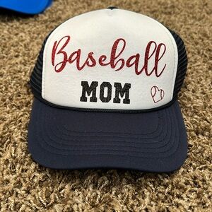 Brand New Baseball Mom Trucker Hat